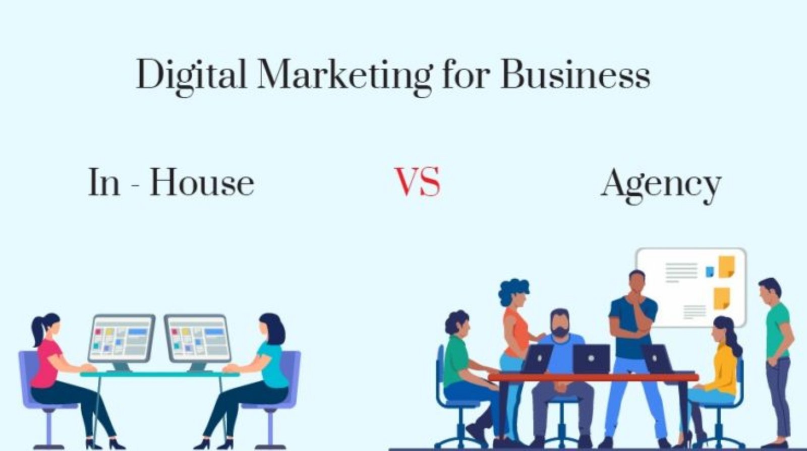 In-House vs Digital Marketing Agency : Which One is Best for You?